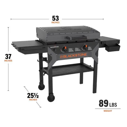 Blackstone 28 Inch Dual Side Shelve Propane Griddle with Omnivore Technology