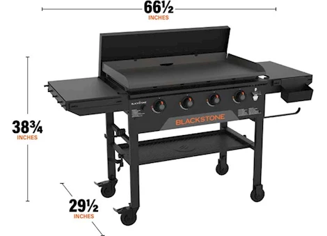 Blackstone 36" Omnivore Griddle w/ Hard Cover|2212